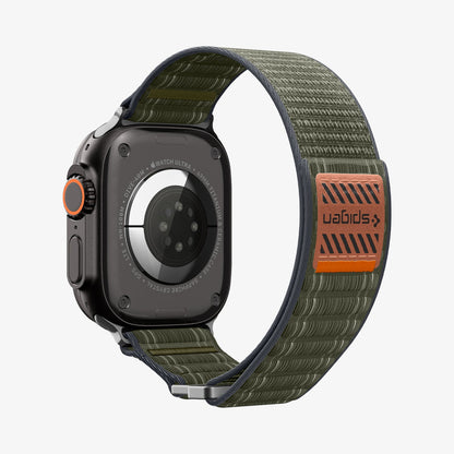 AMP10142 - Apple Watch 10/11 (46mm) WBF0 in Green showing the back, partial inner and back