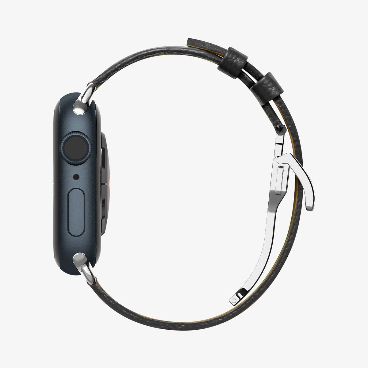 AMP06929 - Apple Watch (41mm)/Apple Watch (38mm) in black showing the side
