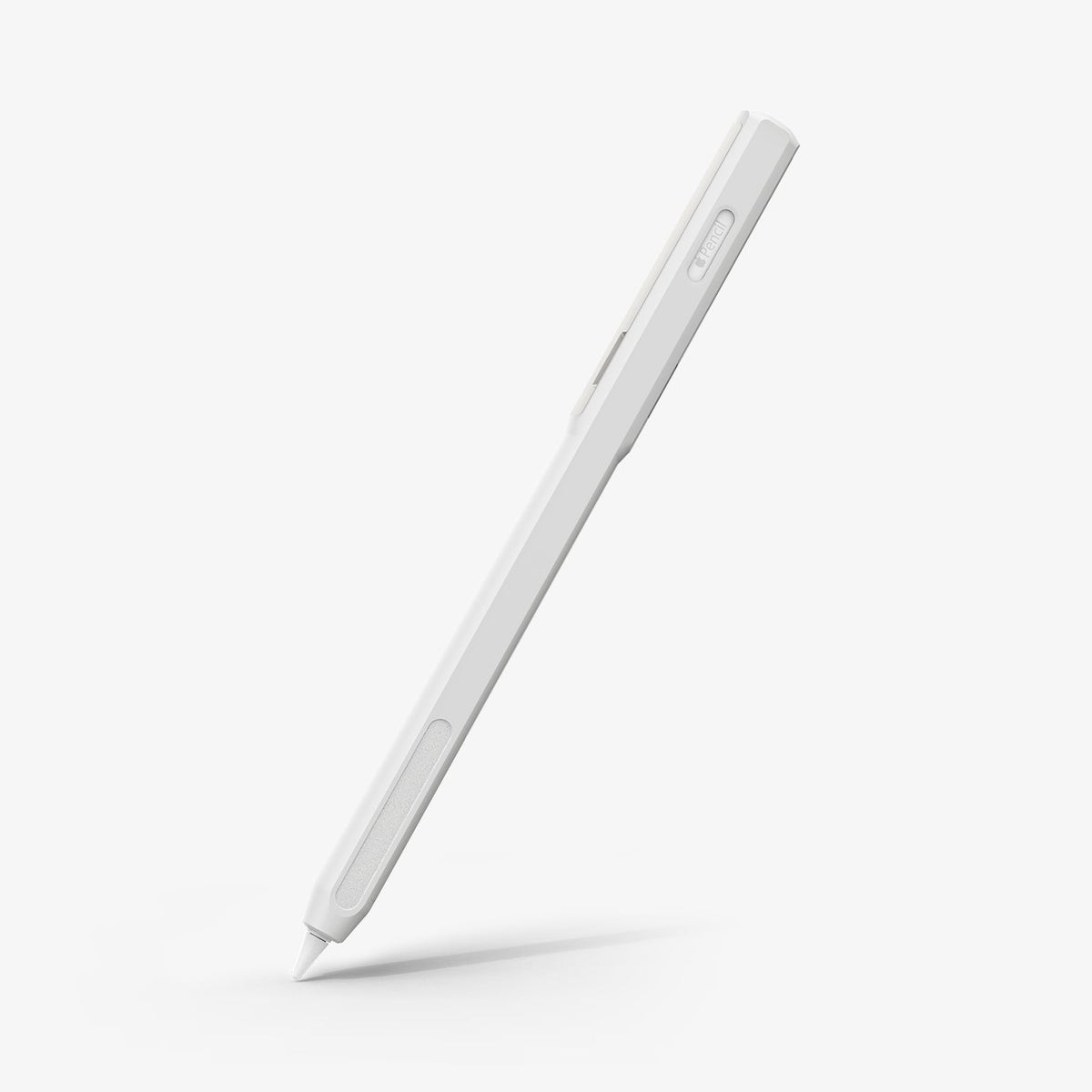 ACS05857 - Apple Pencil Holder DA201 in white showing the front and side