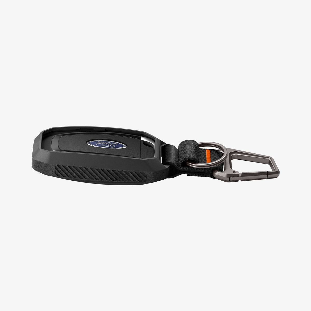 ACS09430 - Ford Key Fob Cover | FK100 in Matte Black showing the front and side