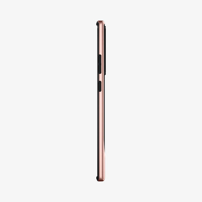 ACS01575 - Galaxy Note 20 Ultra Neo Hybrid Case in bronze showing the side