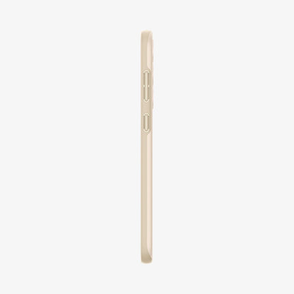 ACS06083 - Galaxy S23 Case Thin Fit in pearled ivory showing the side with volume controls