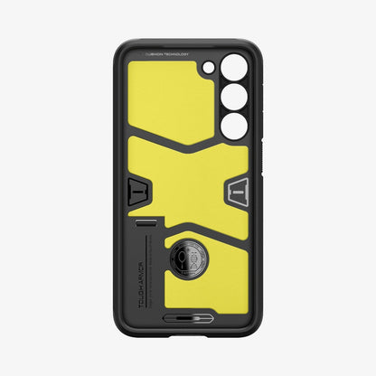 ACS05718 - Galaxy S23 Case Tough Armor in black showing the inside of case