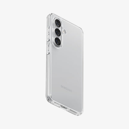 ACS11049 - Galaxy S26 Plus Case Ultra Hybrid Crystal Clear showing the back and partial side