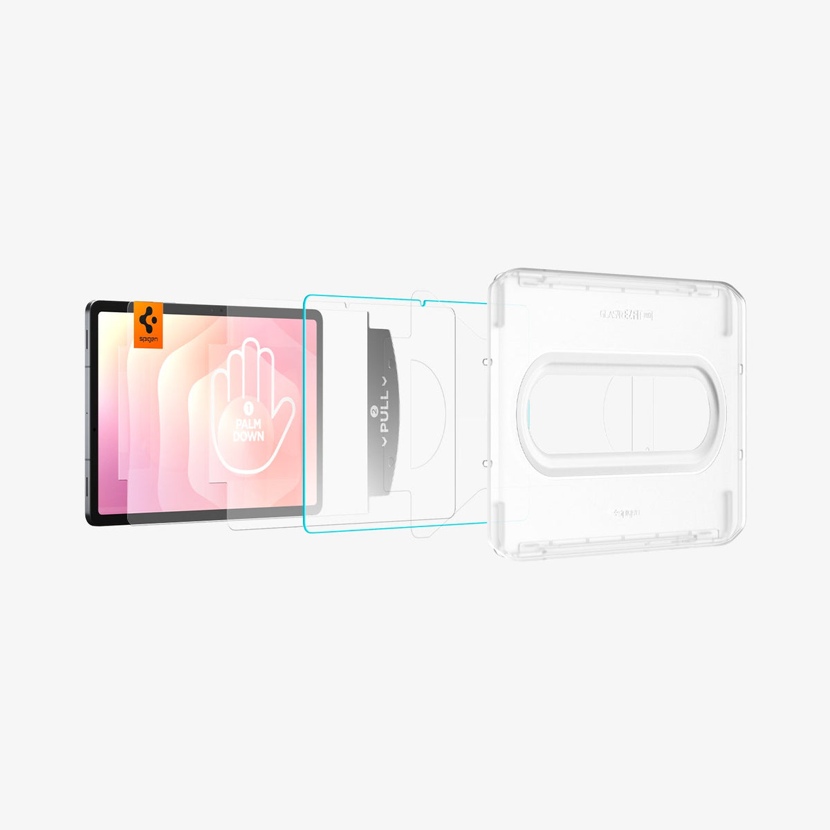AGL10198 - Galaxy Tab S11 EZ FIT GLAS.tR showing side and glass