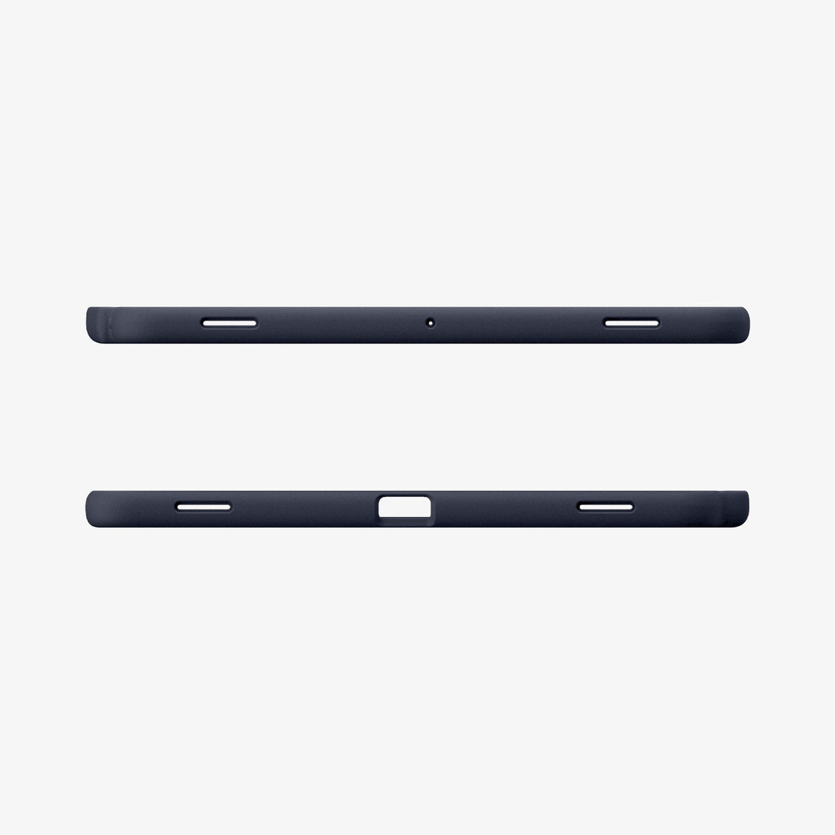 ACS10215 - Galaxy Tab S11 Nano Pop in Blueberry Navy showing the top and bottom with precise cutouts
