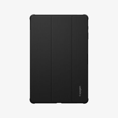 ACS03007 - Galaxy Tab S7 FE Case Rugged Armor Pro in black showing the front