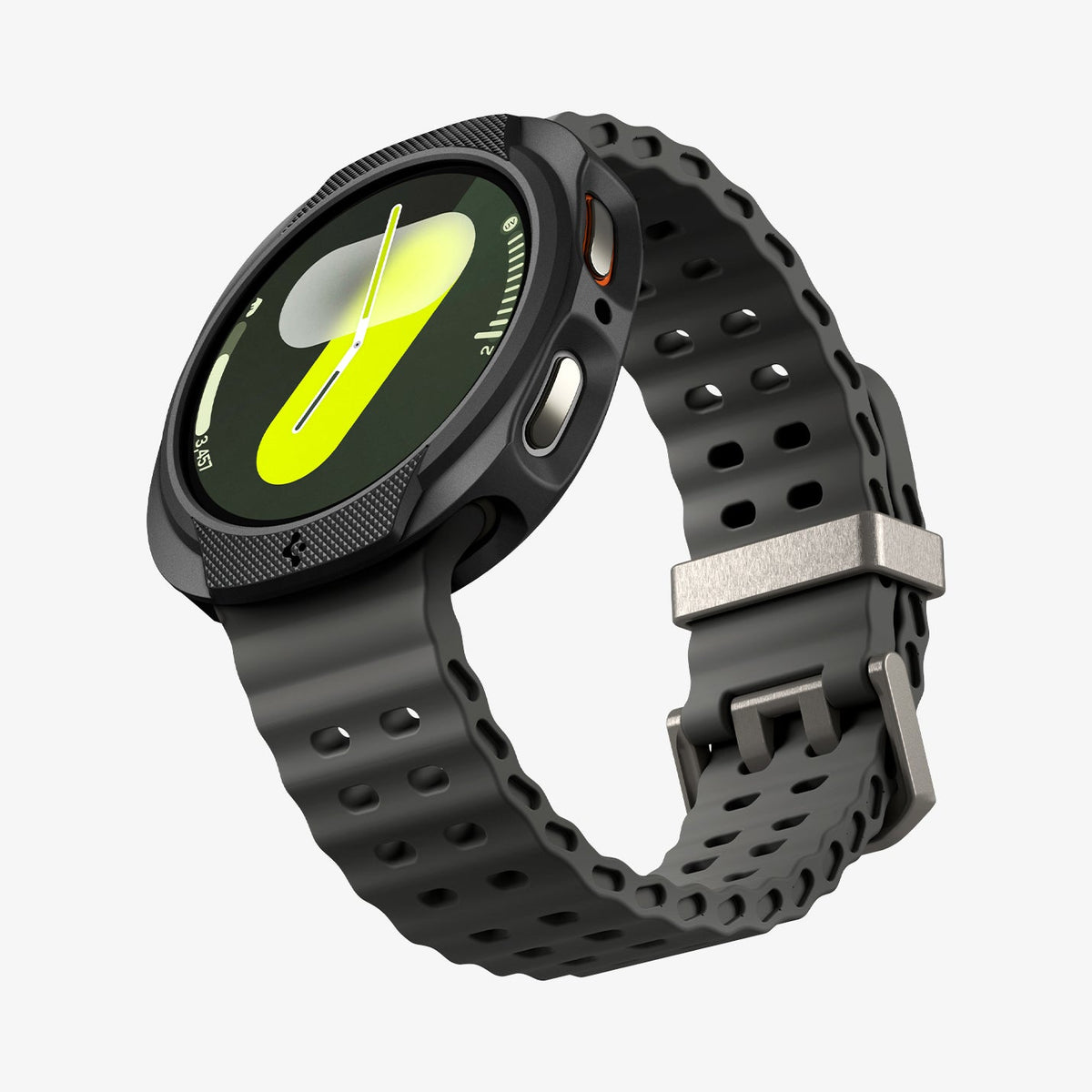 ACS09840 - Galaxy Watch 9 (44mm) Liquid Air showing the front, partial sides, inner side and bottom