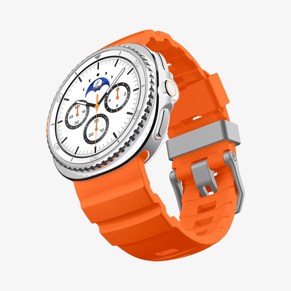 AMP10152 - SWi-9 Series WBS2 in orange showing the front, bottom and side