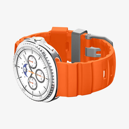 AMP10152 - SWi-9 Series WBS2 in orange showing the front, bottom and side