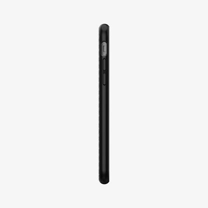 042CS20511 - iPhone 7 Case Liquid Air in black showing the side