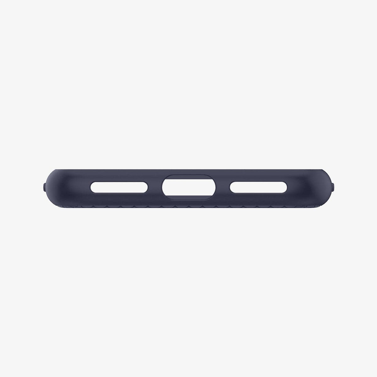 042CS21189 - iPhone 7 Case Liquid Air in midnight blue showing the bottom
