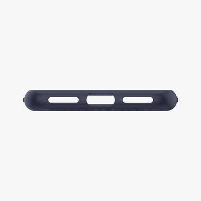 042CS21189 - iPhone 8 Series Liquid Air Case in Midnight Blue showing the bottom