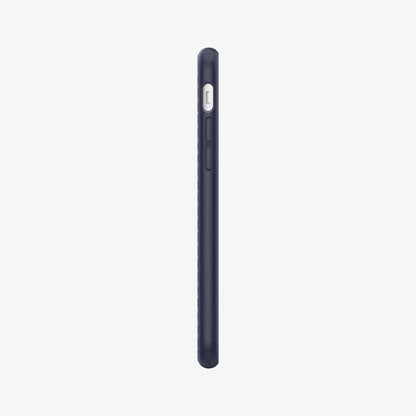 042CS21189 - iPhone 7 Case Liquid Air in midnight blue showing the side