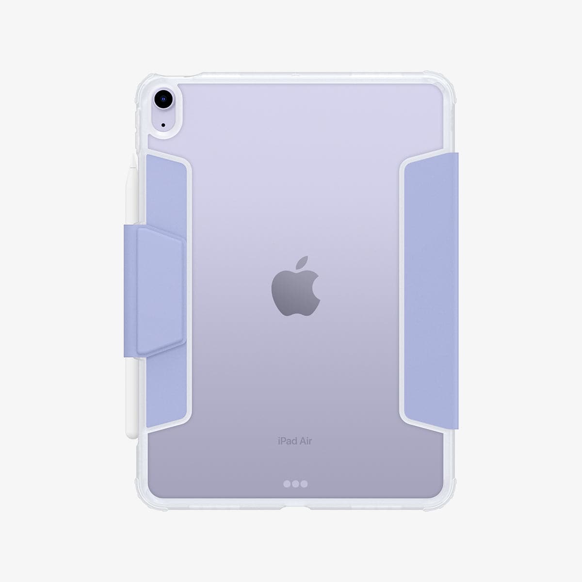 ACS04567 - iPad Air 10.9" (2022 / 2020) Case Ultra Hybrid Pro in lavender showing the back