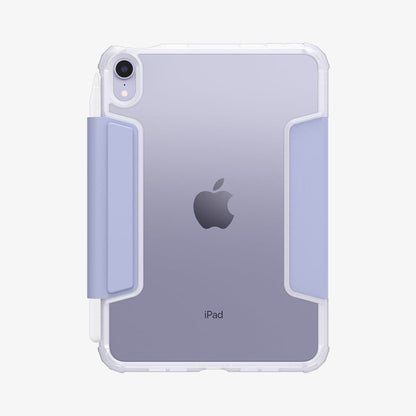 ACS03897 - iPad Mini 6 Case Ultra Hybrid Pro in lavender showing the back