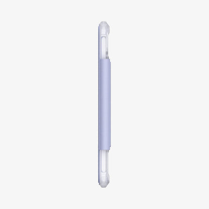 ACS03897 - iPad Mini 6 Case Ultra Hybrid Pro in lavender showing the side with pen in slot