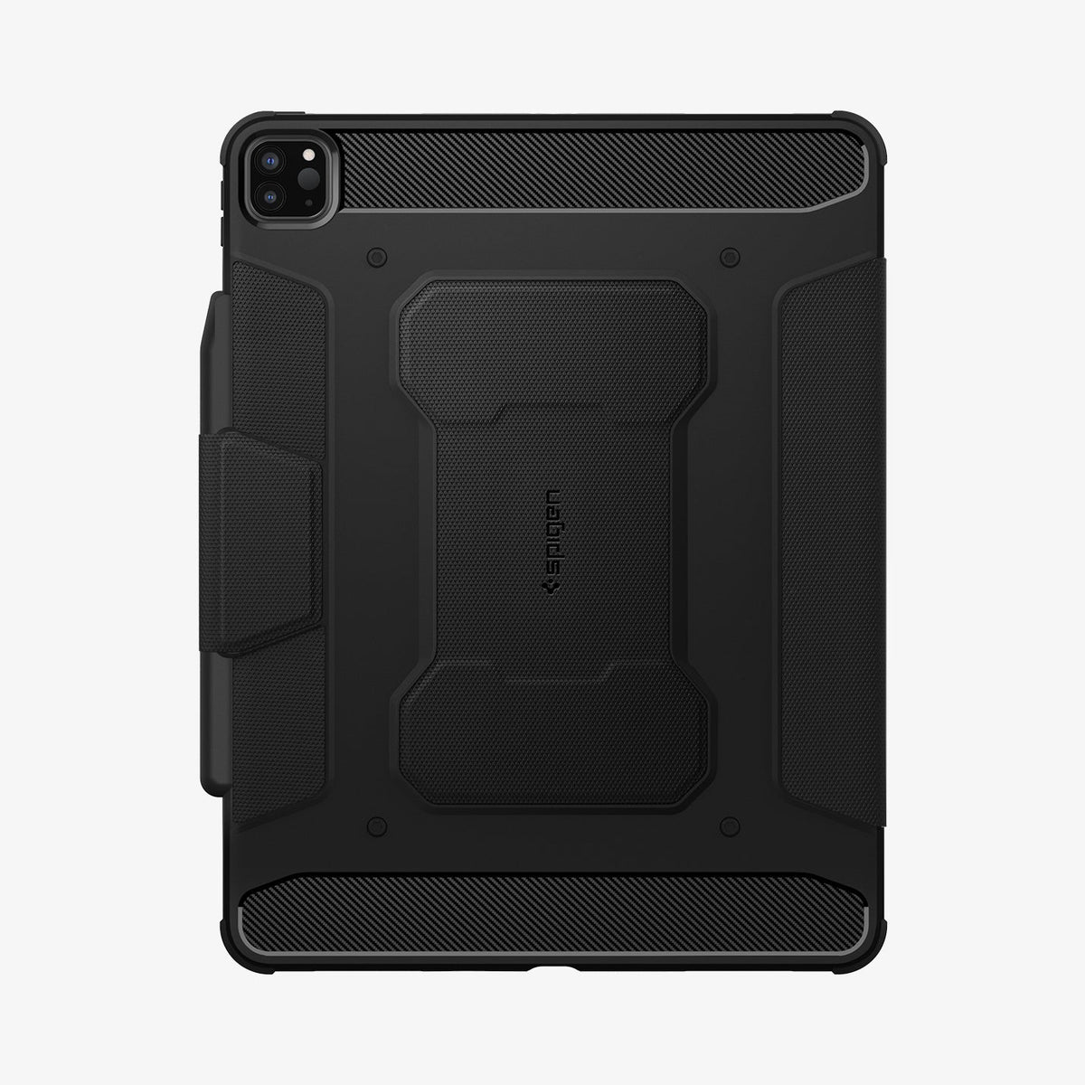 ACS01024 - iPad Pro 11-inch Case Rugged Armor Pro in Black showing the back