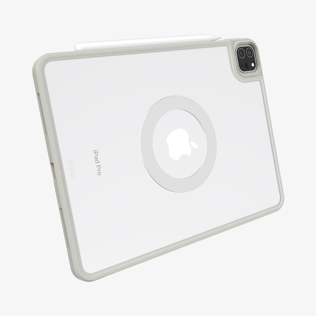 ACS06510 - iPad Pro 13-inch (2022) Case Air Skin Pro OneTap in Gray showing the inside
