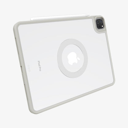 ACS06510 - iPad Pro 13-inch (2022) Case Air Skin Pro OneTap in Gray showing the inside