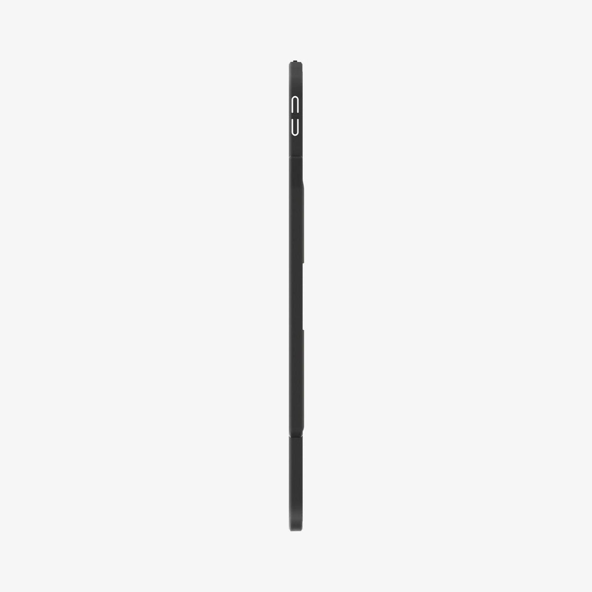 ACS05468 - iPad Pro 12.9" Case Thin Fit Pro in black showing the side