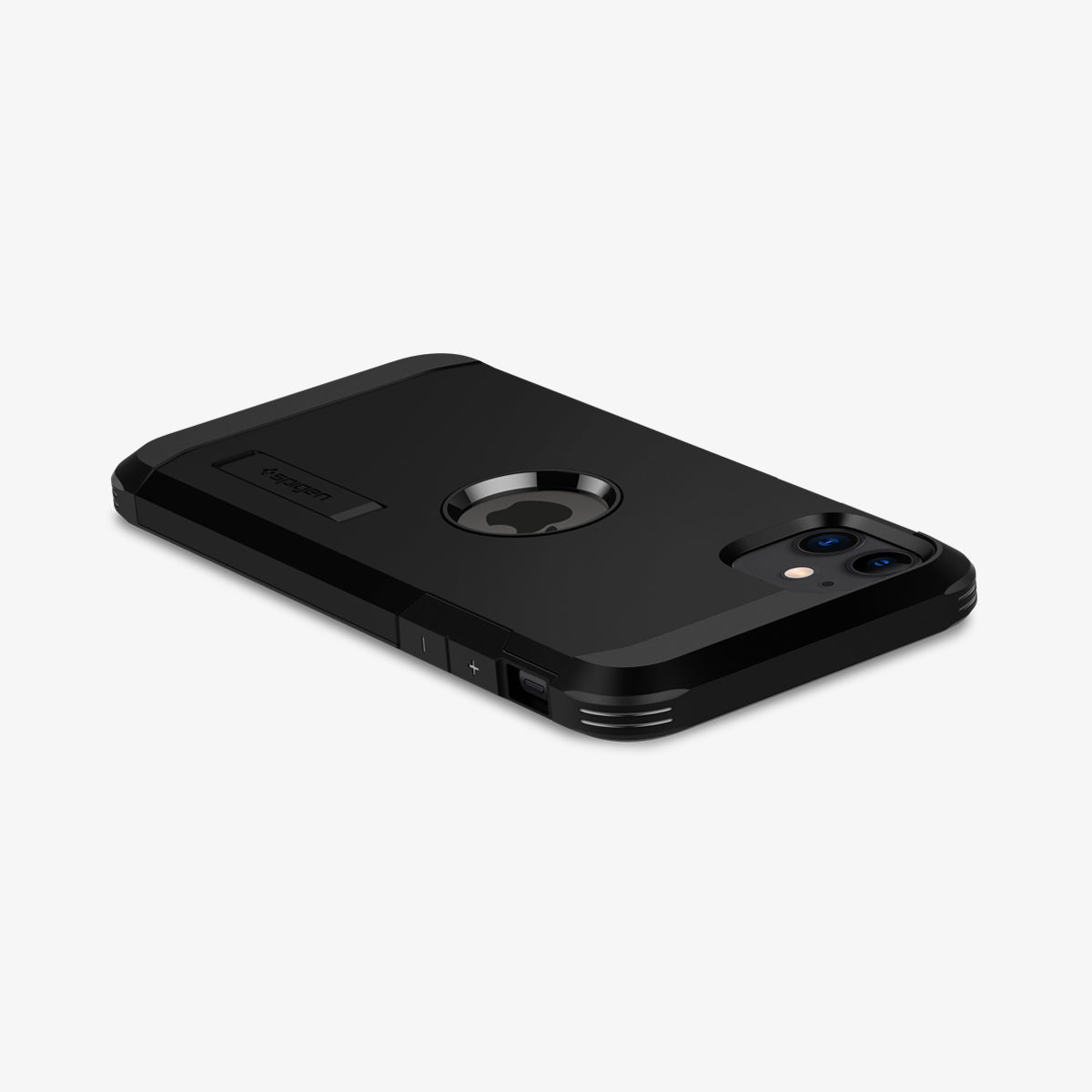 076CS27190 - iPhone 11 Tough Armor in XP Black showing the back, side and top