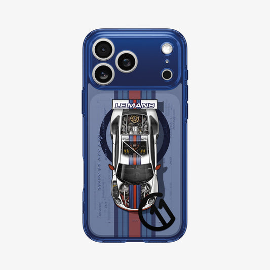 ACS10411 - iPhone 17 Pro Max Case c11 Le Mans Edition (MagFit) showing the back