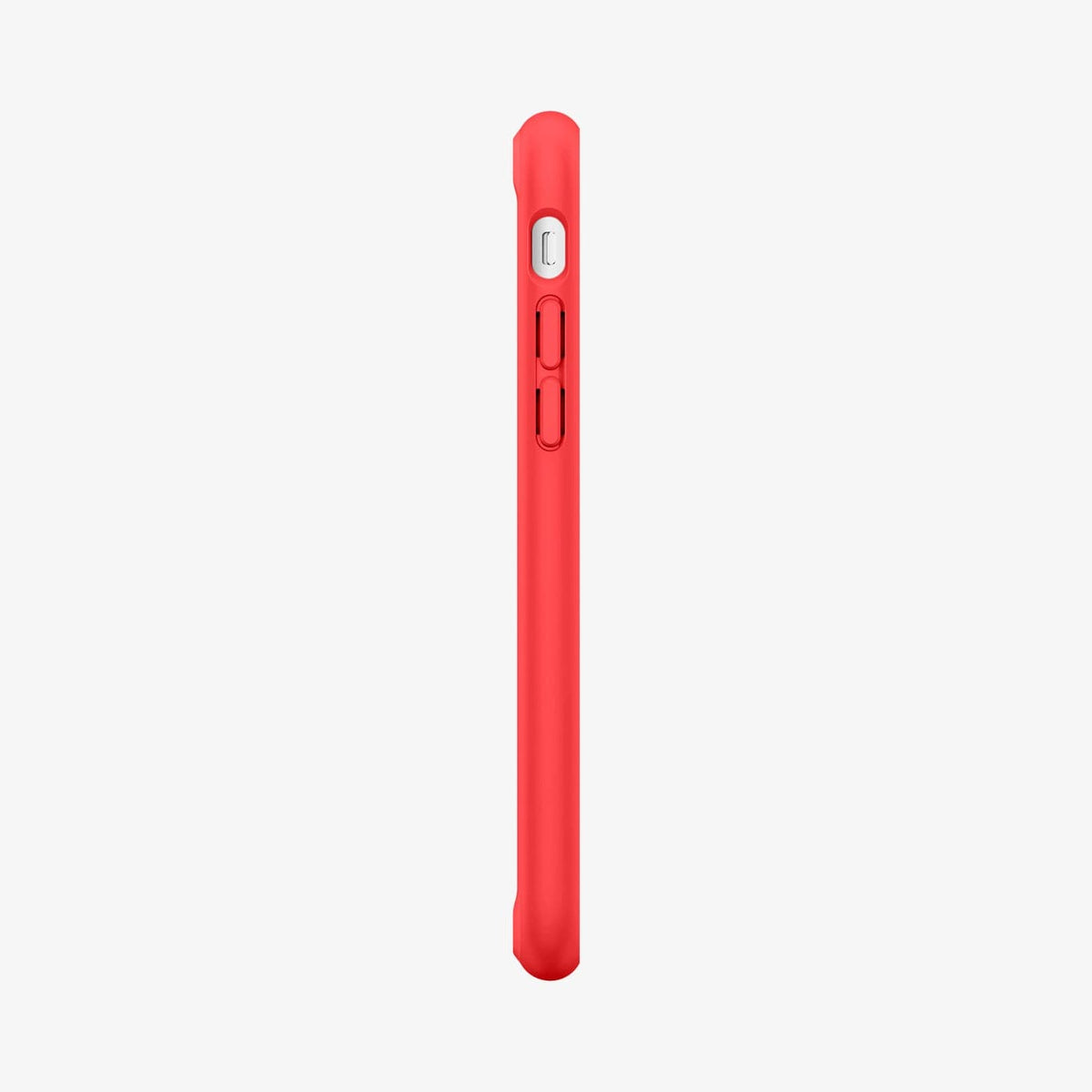 042CS21724 - iPhone 8 Series Ultra Hybrid Case in Red showing the side