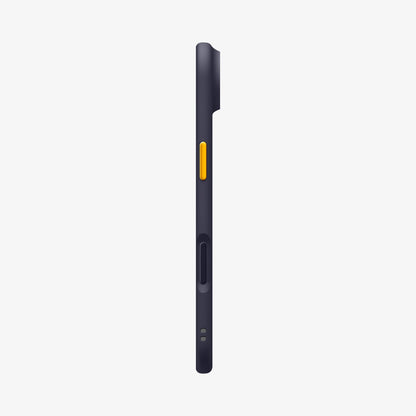 ACS09990 - iPhone 17 Nano Pop (MagFit) in Blueberry Navy showing the side