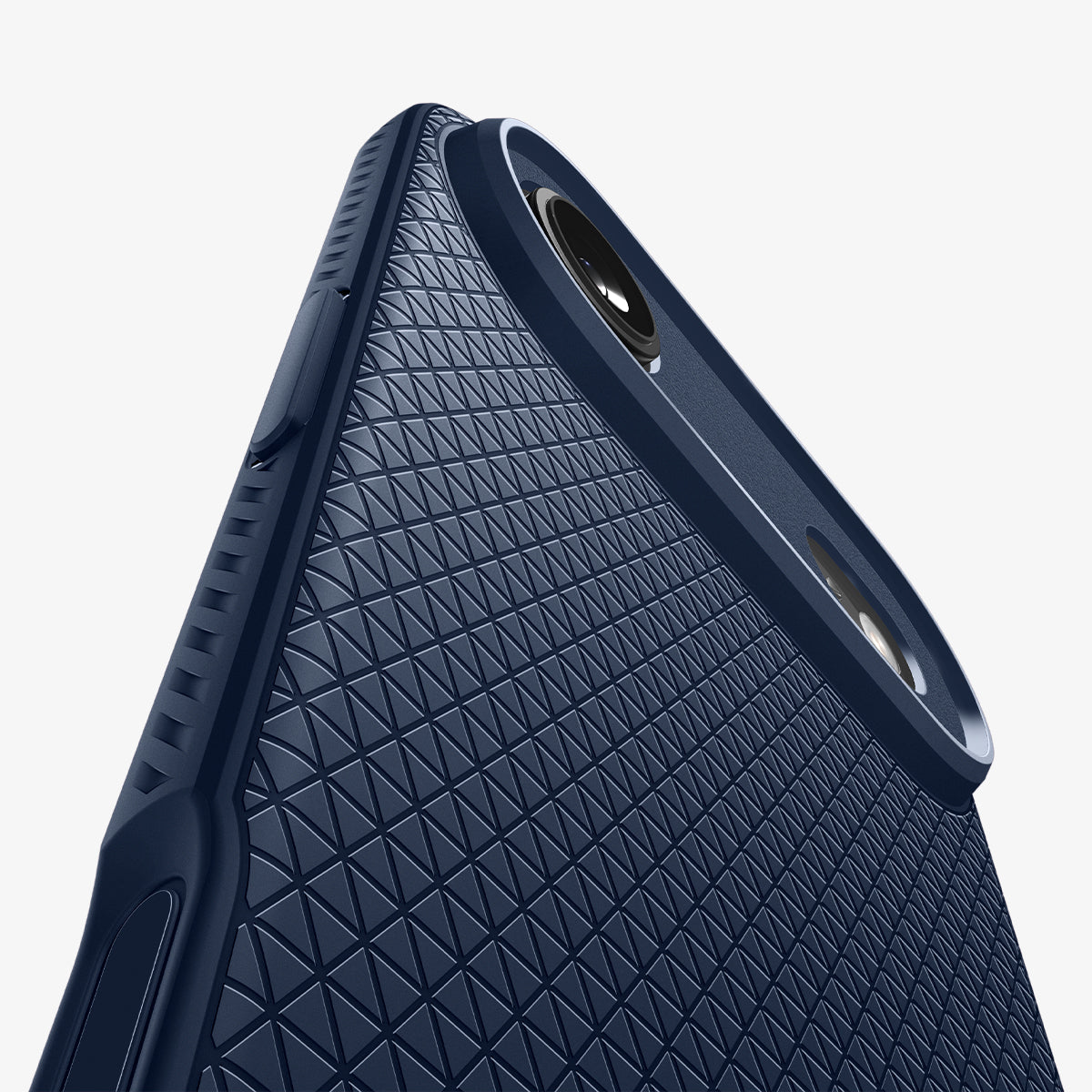 ACS09923 - iPhone 17 Air Liquid Air in Navy Blue showing detail of back and camera