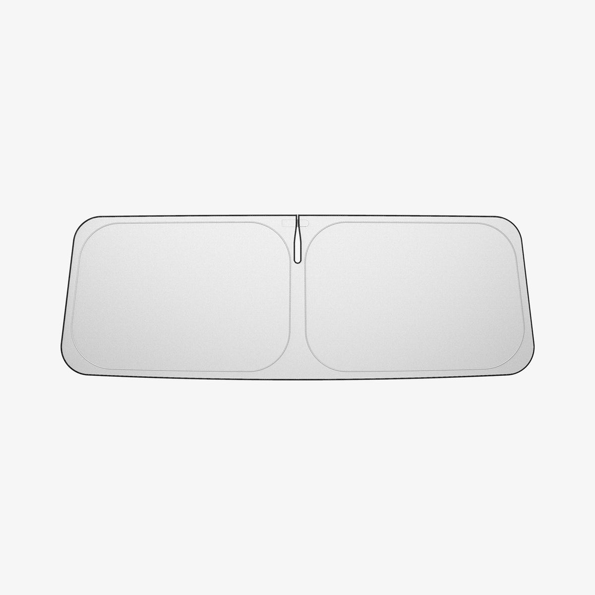 ACP09110 - Wrangler (2024) CryoShade JO260 in Black showing the front of the sunshade