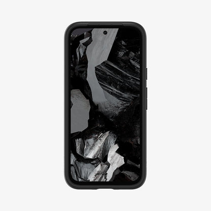 ACS07262 - Pixel 8a Case Ultra Hybrid in Matte Black showing the front