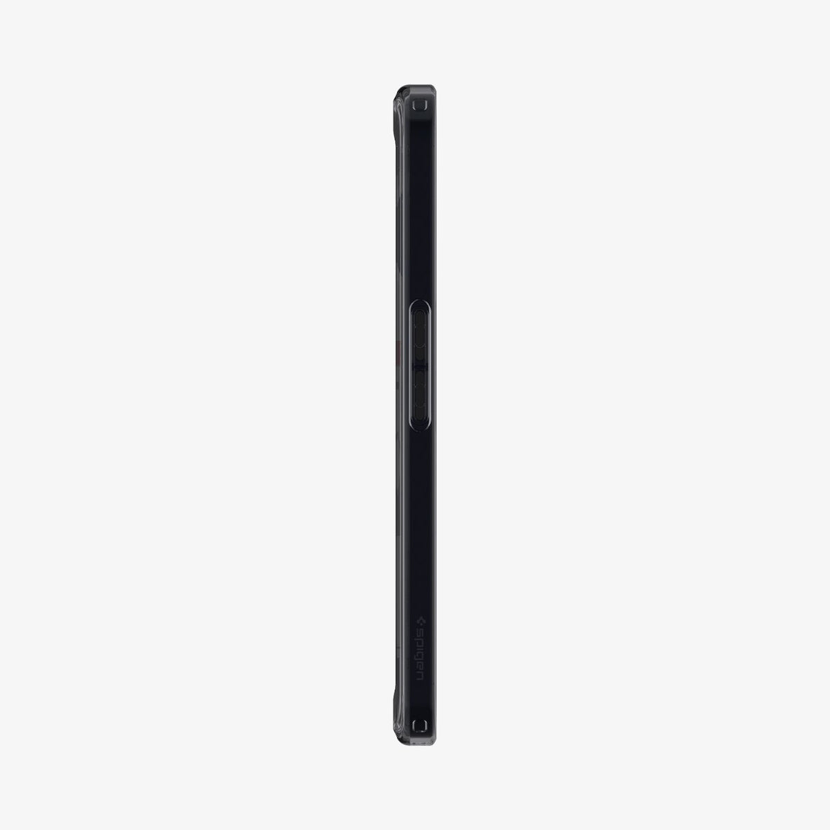 ACS07584 - Nothing Phone (2a) Case Ultra Hybrid Zero One in Zero One showing the side