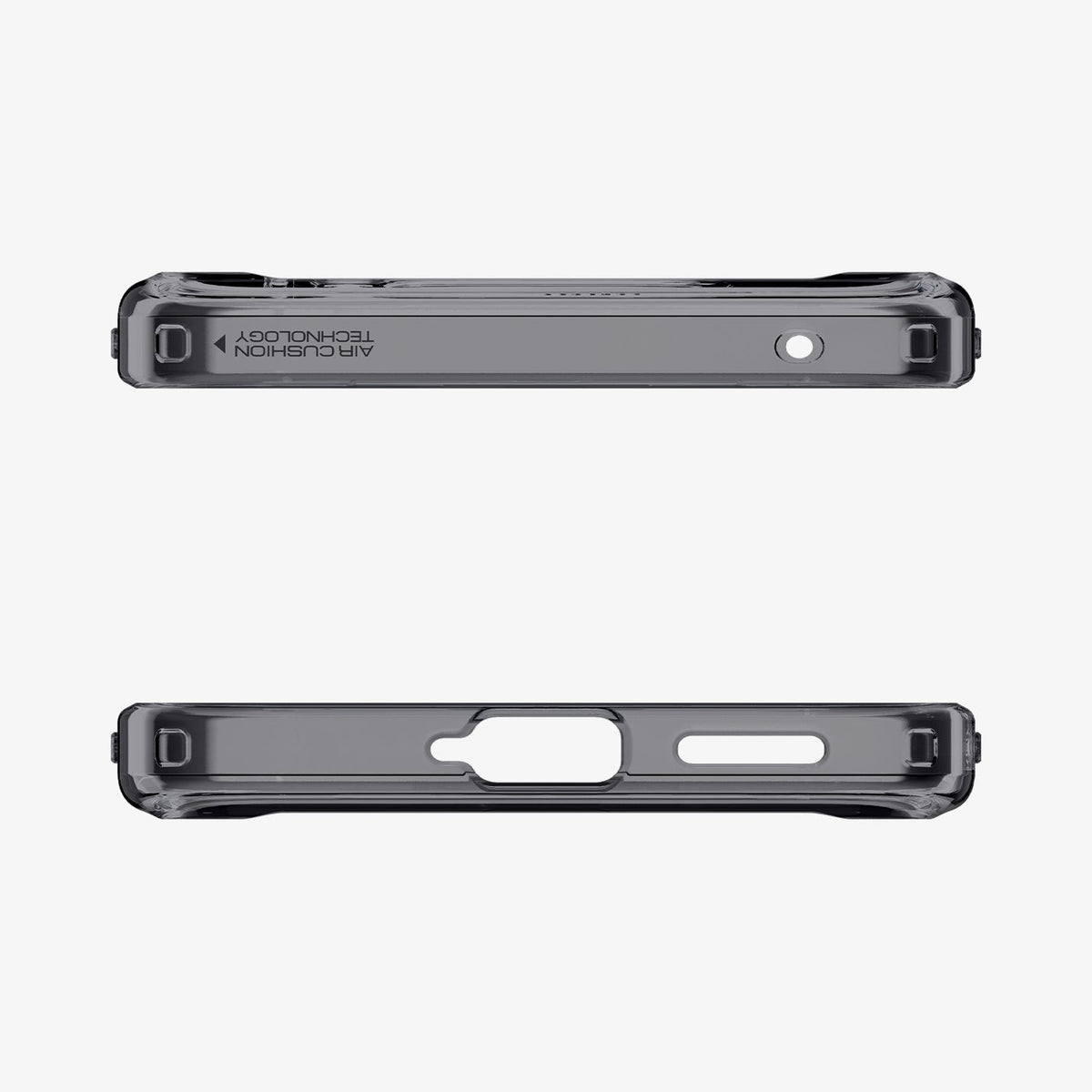 ACS07584 - Nothing Phone (2a) Case Ultra Hybrid Zero One in Zero One showing the top and bottom