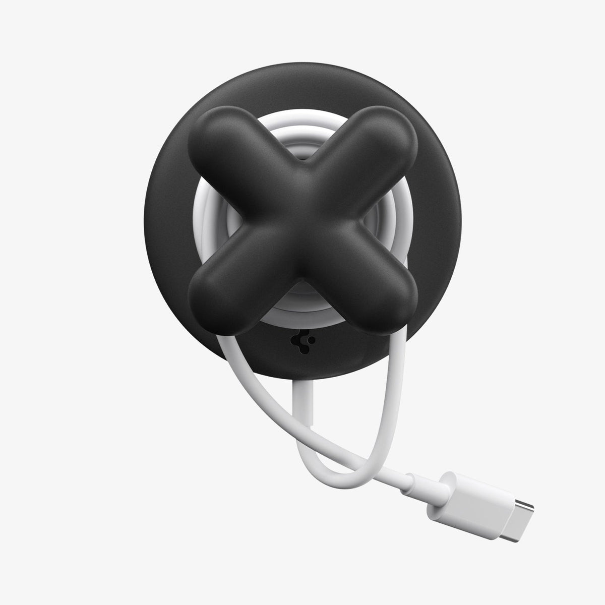 AMP10137 - O-Mag Charging Grip (MagFit) | OM107 in Black showing cable with back part