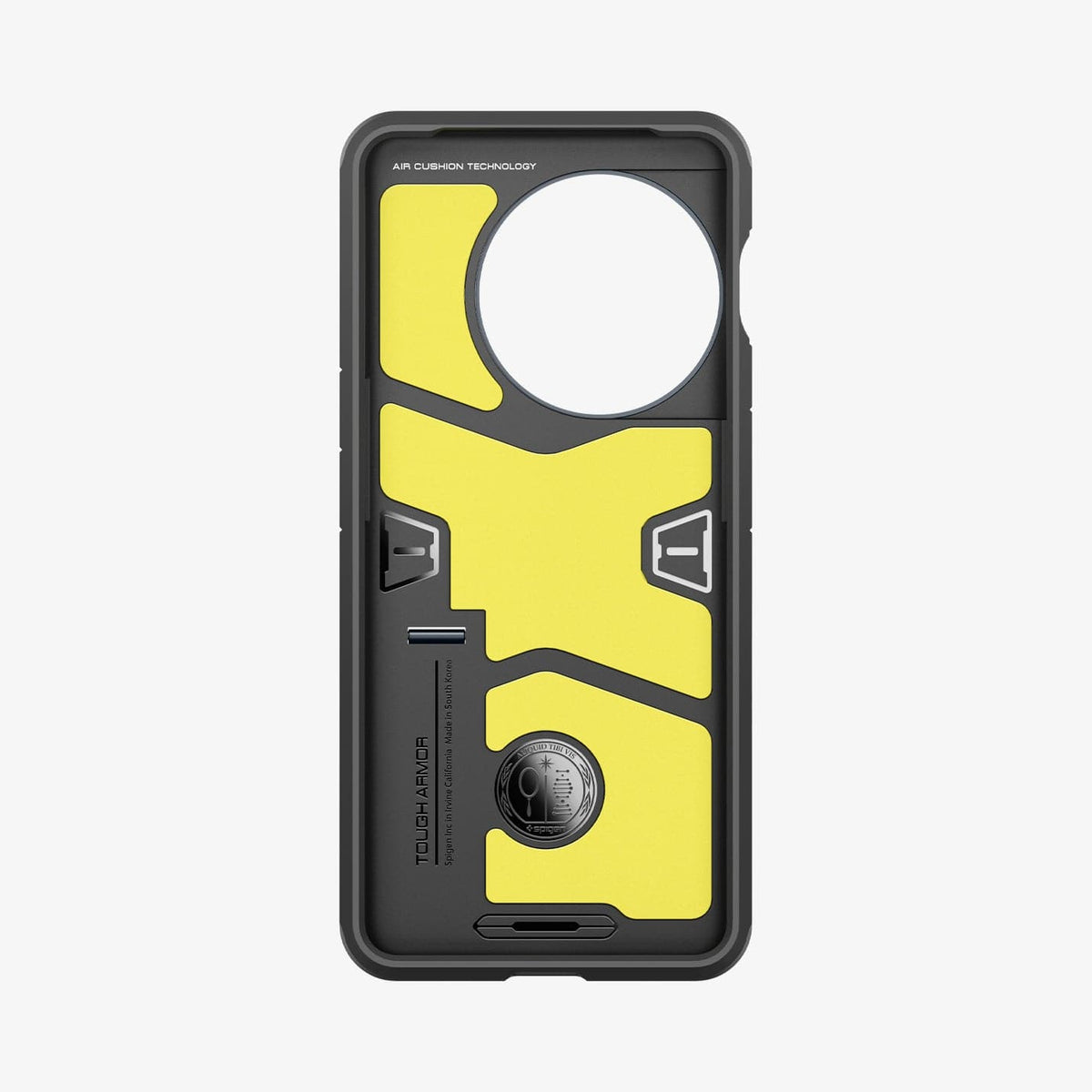 ACS05801 - OnePlus 11 Series Tough Armor Case in Metal Slate showing the inner case with impact foam on it
