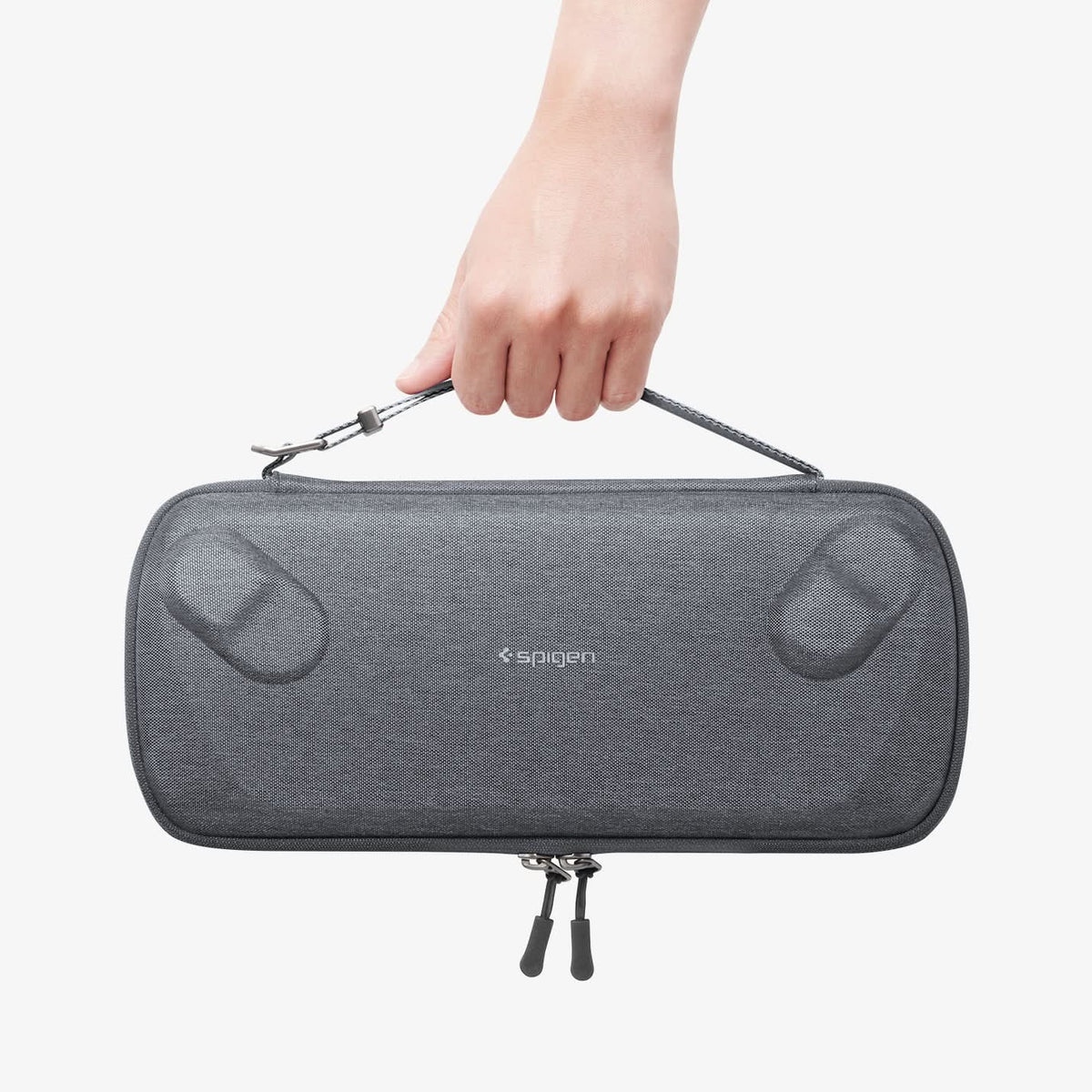 AGP11146 - ROG Xbox Ally X Series - Klasden Pouch showing front holding with hand