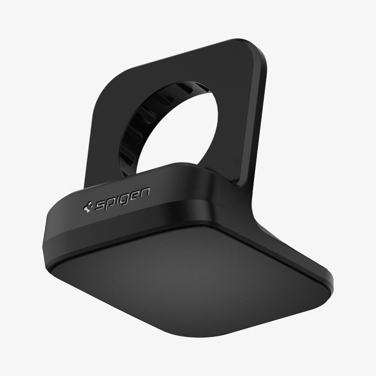 SGP11584 - Apple Watch Night Stand S350 in black showing the front, side and bottom
