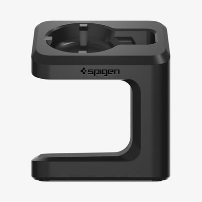 AMP07393 - Pixel Watch Stand Black S355 showing the side