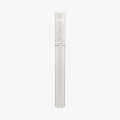 AMP09337 - Tripod Selfie Stick S541W in Dune Beige showing the partial middle body of the tripod stick