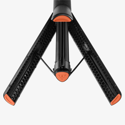 AMP09336 - Tripod Selfie Stick S541W in Black showing the bottom stand semi close