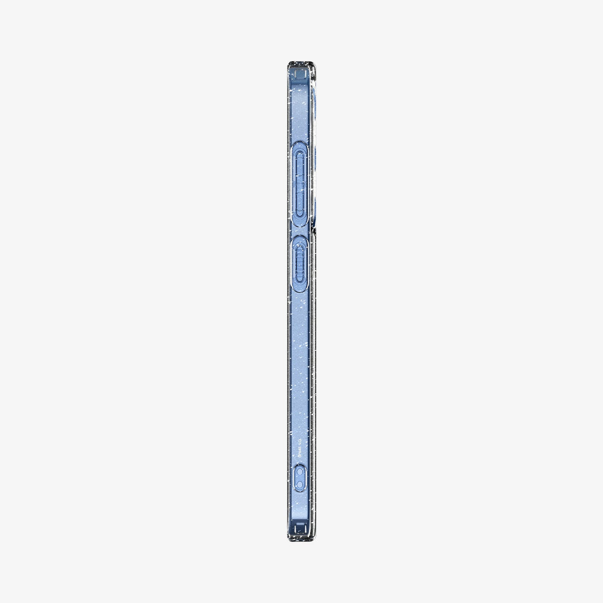 ACS08997 - Galaxy S25 Case in Crystal Quartz showing the side