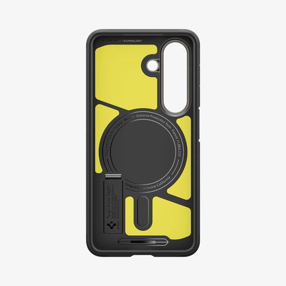 ACS11063 - Galaxy S26 Case Tough Armor (Mag Fit) Gunmetal showing front inside of case
