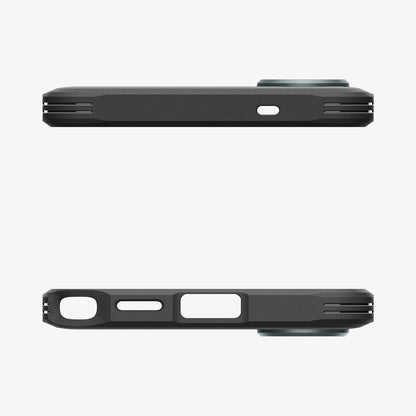 ACS11035 - Galaxy S26 Ultra Case Tough Armor (Mag Fit) Abyss Green showing the top and bottom