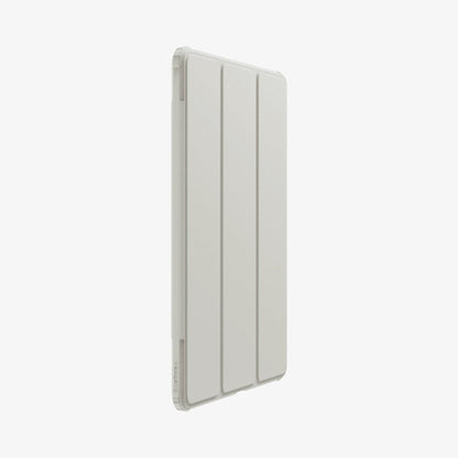 ACS06838 - Galaxy Tab S9 Case Ultra Hybrid Pro in gray showing the front and side