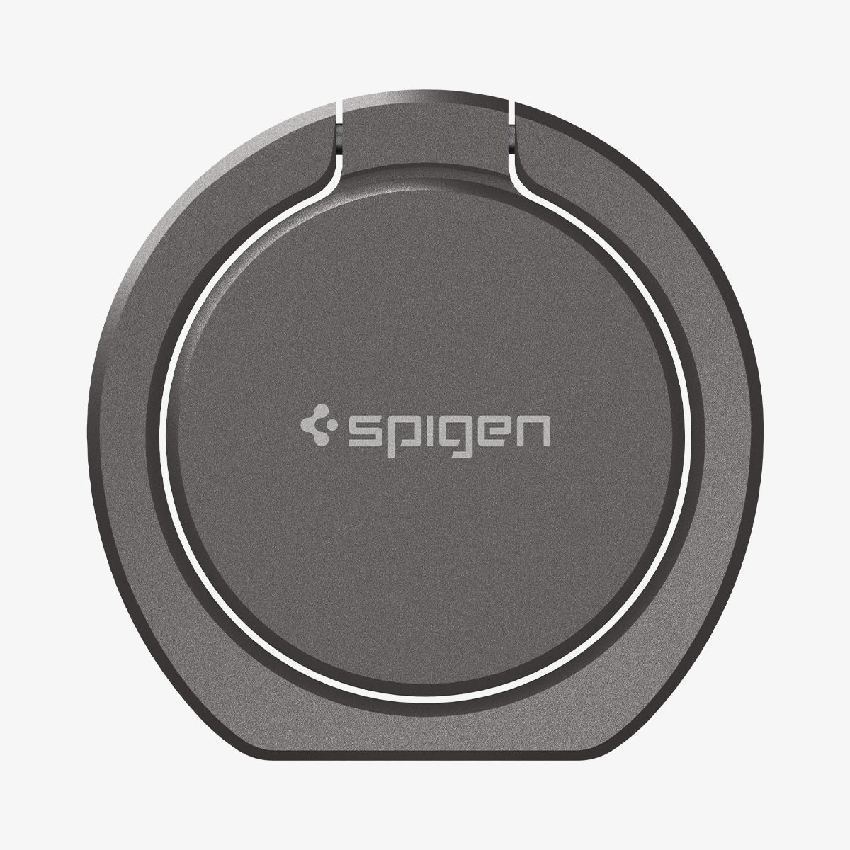 000SR24433 - Style Ring 360 in gunmetal showing the front