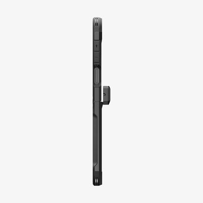 ACS09561 - Galaxy Z Flip 7 Case Tough Armor Pro (MagFit) in black showing the side