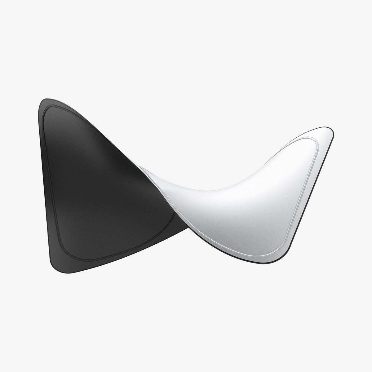 ACP09094 - Tesla Model X TO263 (2022-2025) Cryoshade in black showing the shade cover bending to show the flexibility
