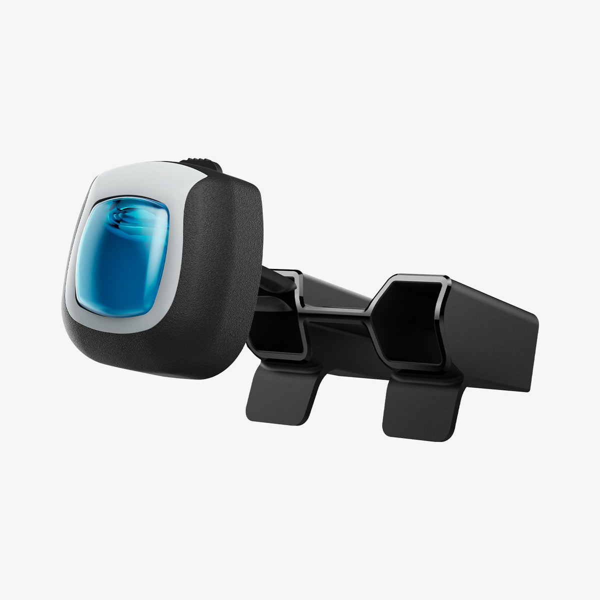 ACP10164 - Tesla Model 3 Highland - Freshener Adapter TO230H in Black showing the front, partial bottom and sides