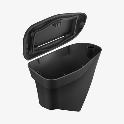 ACP09184 - Tesla Series Car Trash Bin TO282 H showing lid opened.